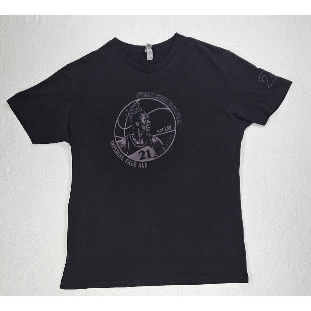 Kevin Garnett Mitchell Shirt Men's L Imperial Pale Ale Sofflaw Logo Graphic Tee